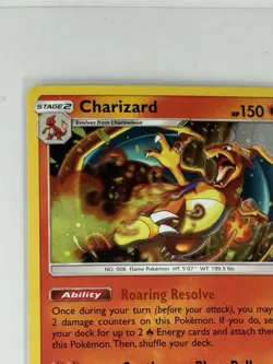 2019 Pokemon Charizard Holo Cosmos 14/181 Canada Costco Kanto HD GALAXY SWIRL🌀 - Image 3