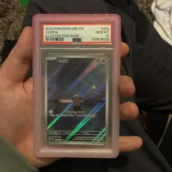 Pokemon Cleffa Obsidian Flames Illustration Rare 202/197 PSA 10 Gem Mint - Image 1