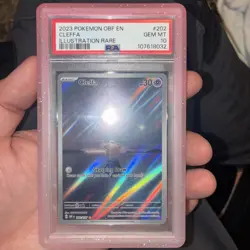 Pokemon Cleffa Obsidian Flames Illustration Rare 202/197 PSA 10 Gem Mint - Image 2