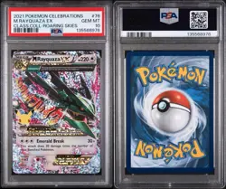 M Rayquaza EX 76/108 Mega 2021 Pokemon Celebrations Classic Collection - PSA 10 - Image 3