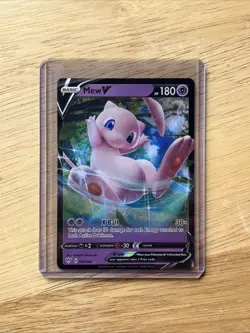 Pokemon TCG Mew V Darkness Ablaze 069/189 Regular Ultra Rare. - Image 1