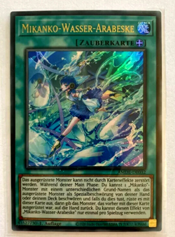 Yu-Gi-Oh! Mikanko-Wasser-Arabeske AMDE-DE032 Ultra Rare Near Mint 1. Auflage - Image 1