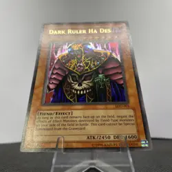 Yugioh Dark Ruler Ha Des LOD-001 Ultra Rare Exzellent - Image 5