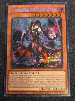 Diabellstar the Black Witch (MP24-EN109) Prismatic Secret Rare - 1st Edition LP - Image 1