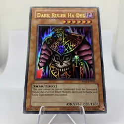 Yugioh Dark Ruler Ha Des RP02-EN052 Ultra Rare Near Mint - Image 3