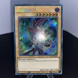 Yugioh Dunkler Magier CT14-DE001 Limitierte Auflage Secret Rare Near Mint - Image 2