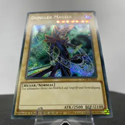 Yugioh Dunkler Magier CT14-DE001 Limitierte Auflage Secret Rare Near Mint - Image 5