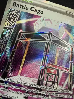 Battle Cage 116/094 ME02 Phantasmal Flames Holo Trainer Pokemon NM - Image 4