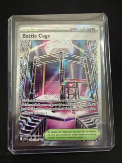 Battle Cage 116/094 ME02 Phantasmal Flames Holo Trainer Pokemon NM - Image 5
