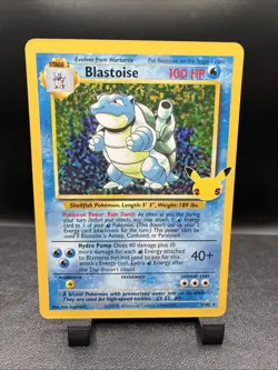 Blastoise 2/102 Celebrations: Classic Collection Holo Pokemon - Image 1