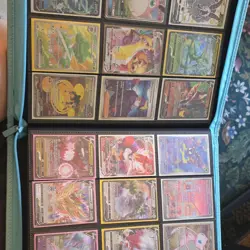 Pokemon TCG Binder Lot Umbreon Lapras Pikachu Sylveon Espeon V EX Rapid Strike - Image 2