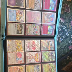 Pokemon TCG Binder Lot Umbreon Lapras Pikachu Sylveon Espeon V EX Rapid Strike - Image 3