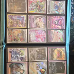 Pokemon TCG Binder Lot Umbreon Lapras Pikachu Sylveon Espeon V EX Rapid Strike - Image 4