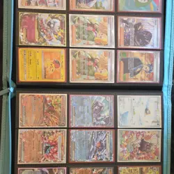 Pokemon TCG Binder Lot Umbreon Lapras Pikachu Sylveon Espeon V EX Rapid Strike - Image 5
