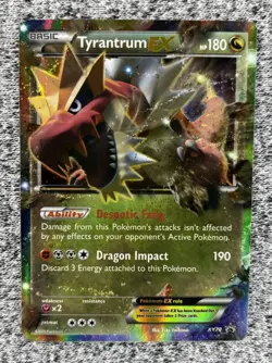 Tyrantrum EX XY70 Pokemon TCG XY Black Star Promo NM - Image 1