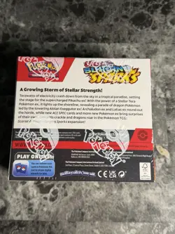 Pokemon Scarlet & Violet—Surging Sparks Sealed Booster Box 36 Packs English - Image 2