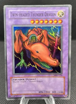 Vintage 1996 Yu-Gi-Oh! Dragon (6) Card Lot w/ 3 Holos - LP-MP - Image 5