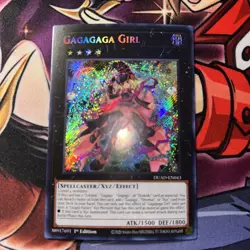 Gagagaga Girl Secret Rare DUAD-EN043 Yugioh - Image 1