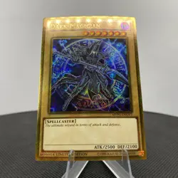 Yugioh Dark Magician MVP1-ENGV3 Limited Edition Gold Secret Rare NM - Image 4