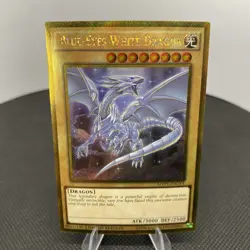 Yugioh Blue-Eyes White Dragon MVP1-ENGV4 Limited Edition Gold Secret Rare NM - Image 3