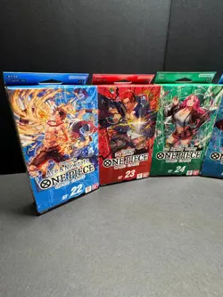 One Piece TCG Starter Deck Lot ST22 - ST28 - Image 2