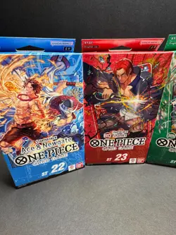 One Piece TCG Starter Deck Lot ST22 - ST28 - Image 4