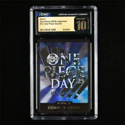 CGC 10 PRISTINE 2025 One Piece JPN Don!! Card (One Piece Day'25) - Image 2