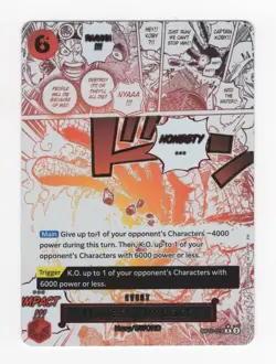 ONE PIECE Honesty Impact (Alternate Art) OP11-018 A Fist of Divine Speed Foil - Image 1
