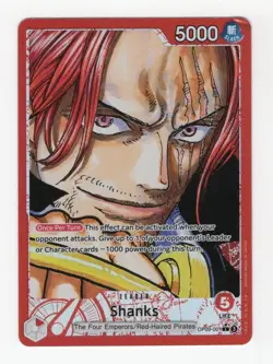 ONE PIECE Shanks (001) (Parallel) OP09-001 Emperors in the New World Foil - Image 1