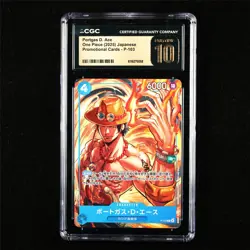 CGC 10 PRISTINE 2025 One Piece JPN Portgas D. Ace P-103 P - Image 1