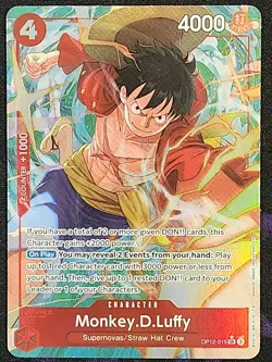 One Piece Monkey.D.Luffy 015 Legacy of the Master OP-12 - Image 1