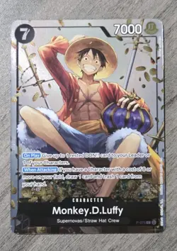 One Piece Monkey D. Luffy P-075 English Promo Tin Set Vol 2 Exclusive Sealed - Image 1