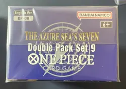 One Piece TCG Double Pack Set 9 The Azure Sea's Seven New Sealed - Image 5