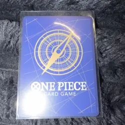 Bandai One Piece CCG Monkey.D.Luffy P-041 Foil Autographed 10 Cost 12000 Card - Image 3