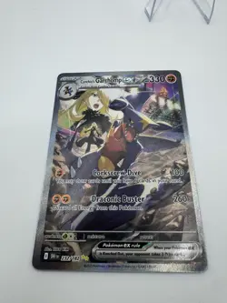 Pokemon TCG Cynthia's Garchomp EX Holo Card 232/182 Sv10: Destined Rivals NM/M - Image 2