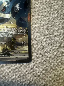 Pokemon TCG Steven's Metagross EX Full Art ASC 289/217 Holo HP340 Metal Card - Image 5