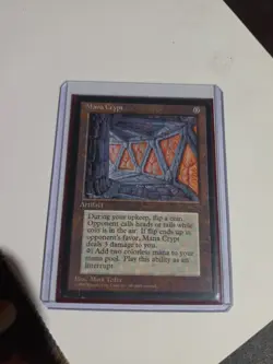 Mana Crypt Light Play Magic: The Gathering Book Promo Card - Image 1