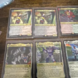MTG Transformers 2022 X10 Cards NM (Read description) - Image 1
