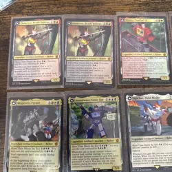 MTG Transformers 2022 X10 Cards NM (Read description) - Image 3