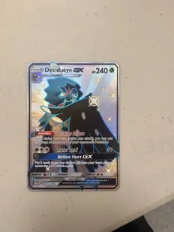 Pokemon GX Holo Card Lot - Rayquaza GX & Decidueye GX (x2) - 3 Cards - Image 3
