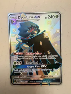 Pokemon GX Holo Card Lot - Rayquaza GX & Decidueye GX (x2) - 3 Cards - Image 5