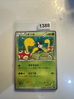 Shuckle 001/093 - EBB - 2013 - 1st Ed - Japanese Pokemon Card - LP/MP - Image 1