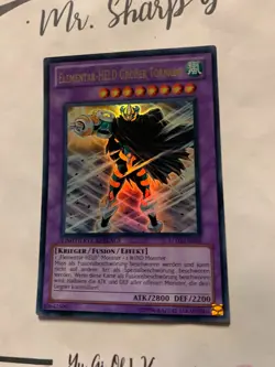 ELEMENTAR-HELD GROßER TORNADO - LIMITIERTE AUFLAGE LC02-DE010 DE Yu Gi Oh! CARD - Image 4