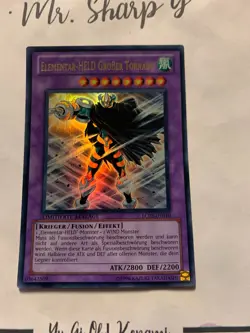 ELEMENTAR-HELD GROßER TORNADO - LIMITIERTE AUFLAGE LC02-DE010 DE Yu Gi Oh! CARD - Image 5
