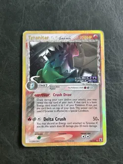 Tyranitar EX 16/113 Delta Species 120 HP Holo Rare Stage 2 Reverse Holo Card - Image 1