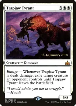 Trapjaw Tyrant -Foil Near Mint MTG Promos: Prerelease Cards - Image 1