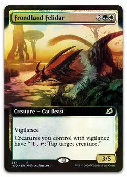 Frondland Felidar (Extended Art) #334 (Foil) (NM) Ikoria IKO Magic MTG - Image 1