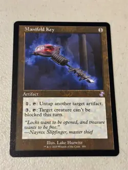 mtg retro frame Manifold Key, Time Spiral Remastered, unplayed - Image 1