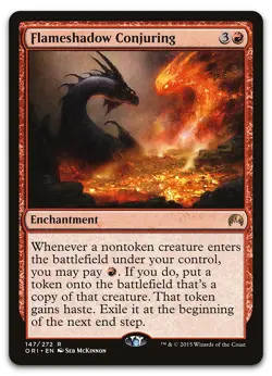 Flameshadow Conjuring #147 (LP) Magic Origins ORI Magic MTG - Image 1