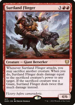 MTG Surtland Flinger ** Kaldheim ** English (NM) - Image 1